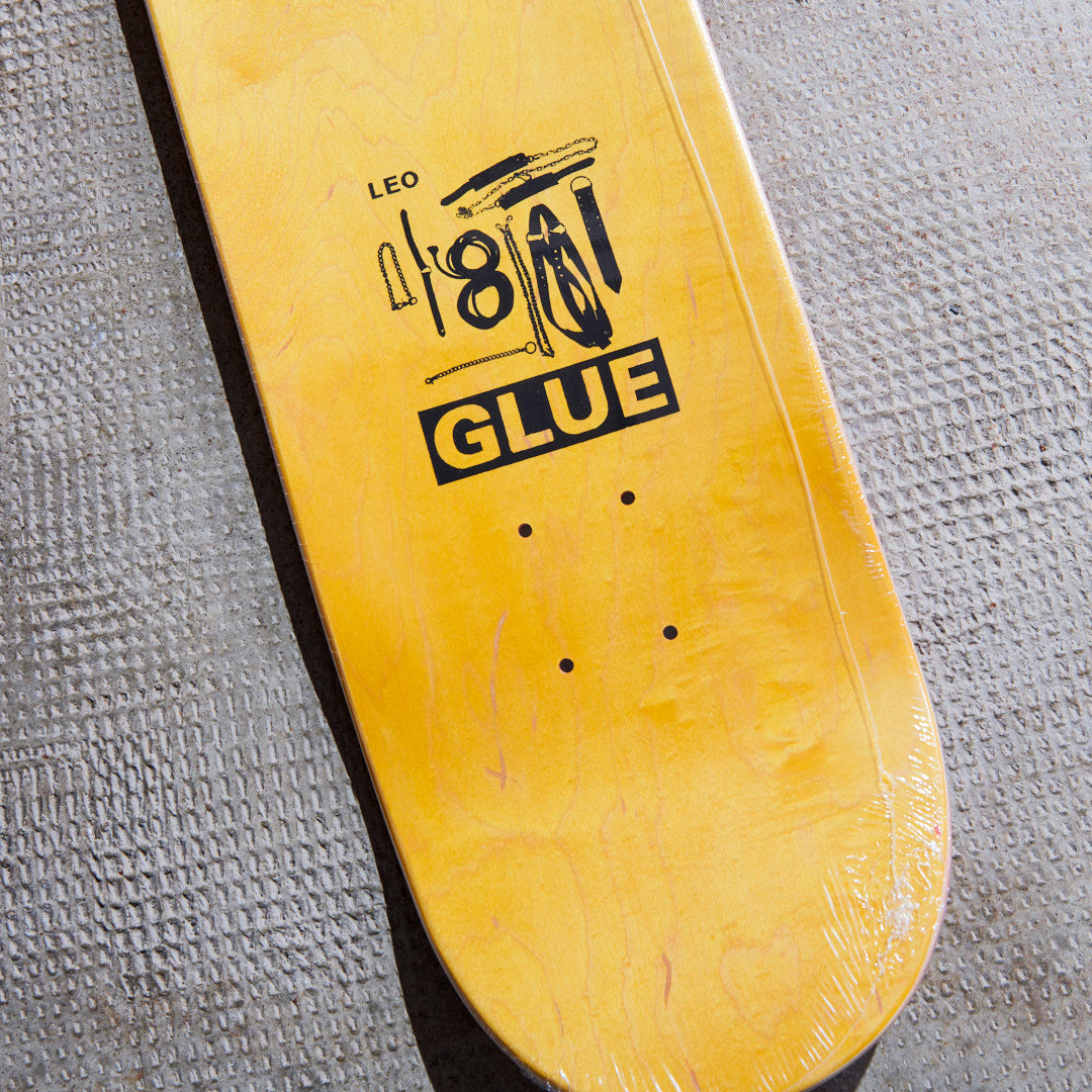 Glue Skateboards - Baker 'Dirty Pigs' (Red)
