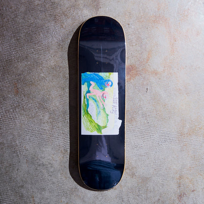 Glue Skateboards - Ostrowski 'Come Alone and Play' Deck (Black)