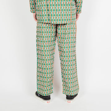 Helas Caps Co Horse Pyjama Pants - Green