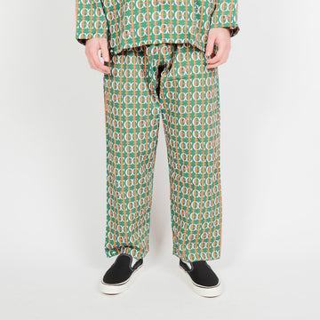 Helas Caps Co Horse Pyjama Pants - Green