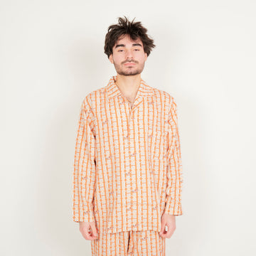 Helas Caps Co Horse Pyjama Shirt - Beige