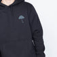 Hélas Caps Co - Plaid Hoodie (Black)