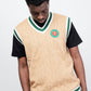 Helas Caps Co Polo Club Knitted Vest (Beige)