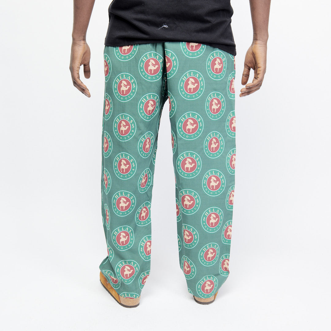 Helas Caps Co Polo Club Pyjama Pant (Green)
