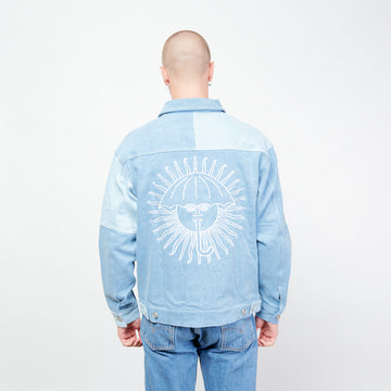 Hélas Caps Co - Sol Block Denim Jacket (Blue)