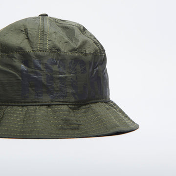 Hockey Skateboards - Crinkle Bell Bucket Hat (Army/Black)