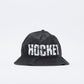 Hockey Skateboards - Crinkle Bell Bucket Hat (Black/White)