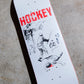 Hockey Skateboards - Baseball Deck (White) Shape 1