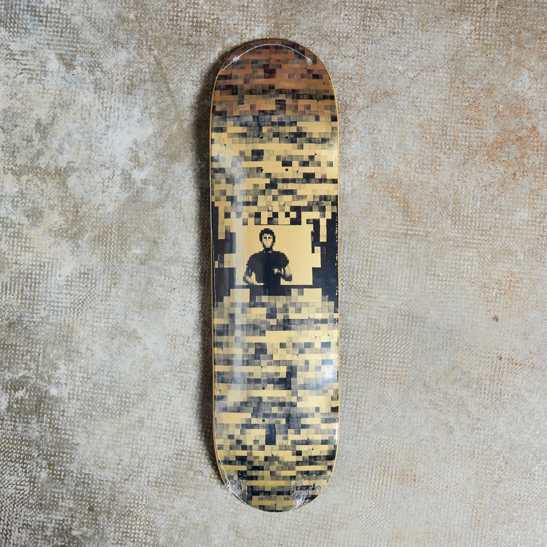 Hockey Skateboards Blockman Deck - Gold