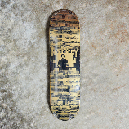 Hockey Skateboards Blockman Deck - Gold