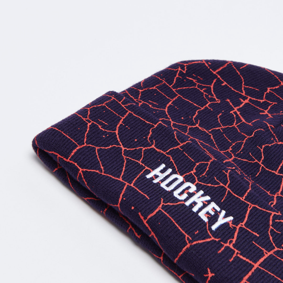 Hockey Skateboards - Crackle Beanie (Purple/Midnight)