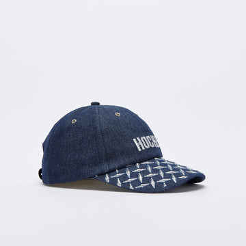 Hockey Skateboards - Diamond Plate Hat (Denim/Chrome)