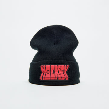 Hockey Skateboards Fold Beanie - Black