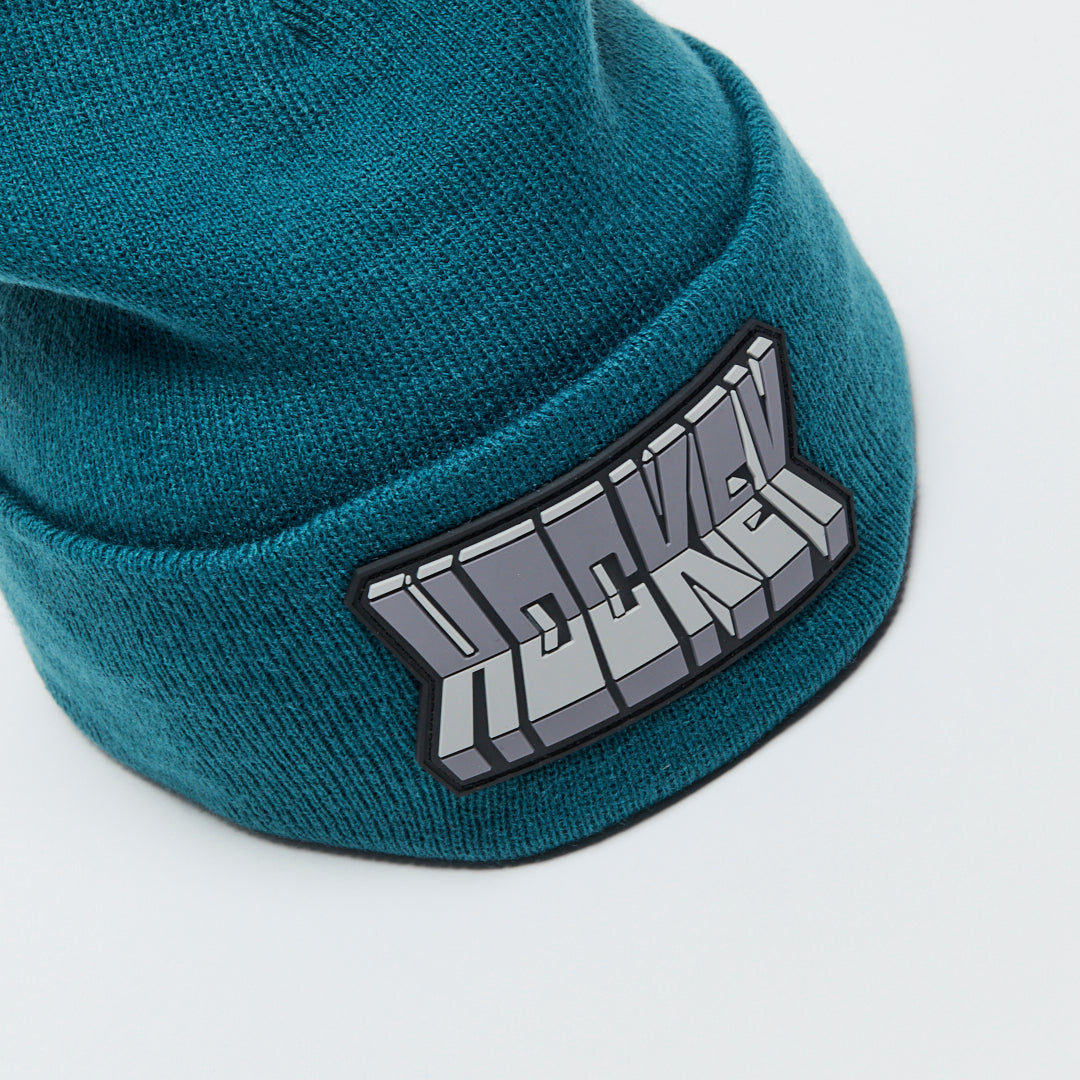 Hockey Skateboards Fold Beanie - Green