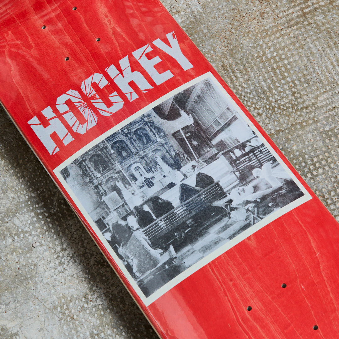 Hockey Skateboards John Fitzgerald Battered Faith Deck