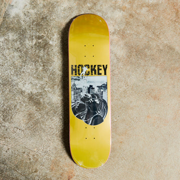 Hockey Skateboards Look Up Andrew Allen Deck - Yellow