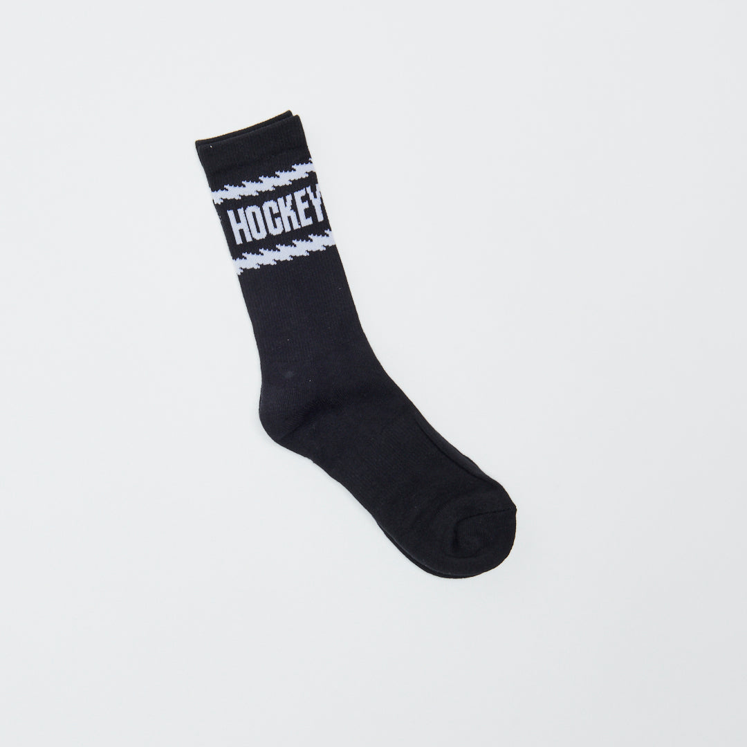 Hockey Skateboards Razor Socks - Black