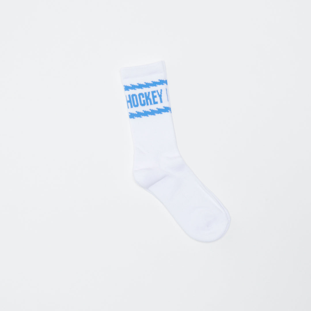 Hockey Skateboards Razor Socks - White