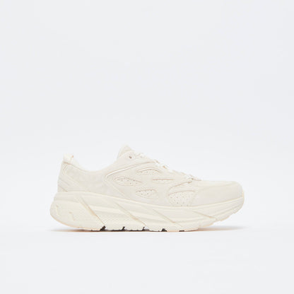 Hoka One One - U Clifton L Suede (Eggnog/Eggnog)