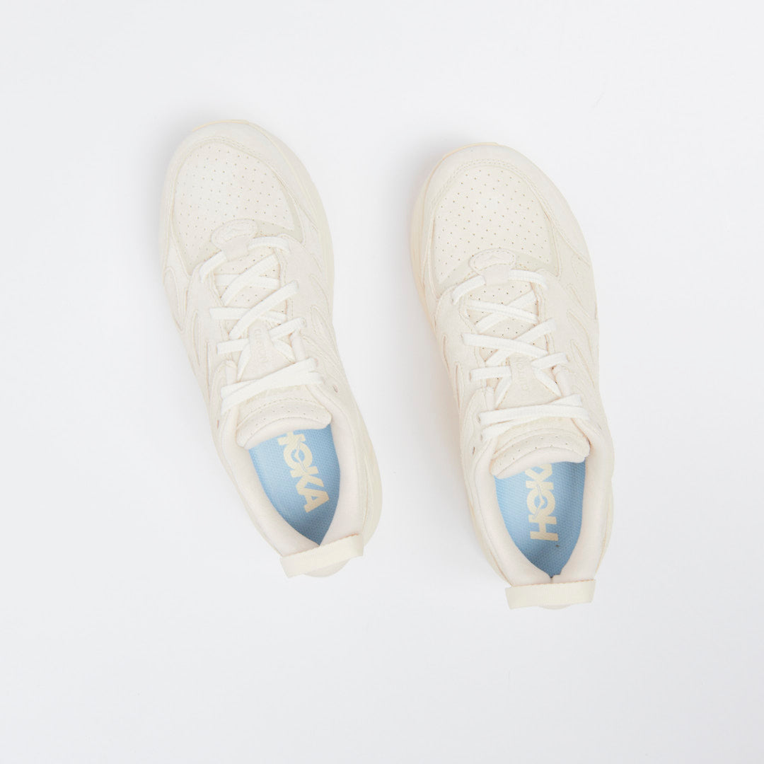 Hoka One One - U Clifton L Suede (Eggnog/Eggnog)