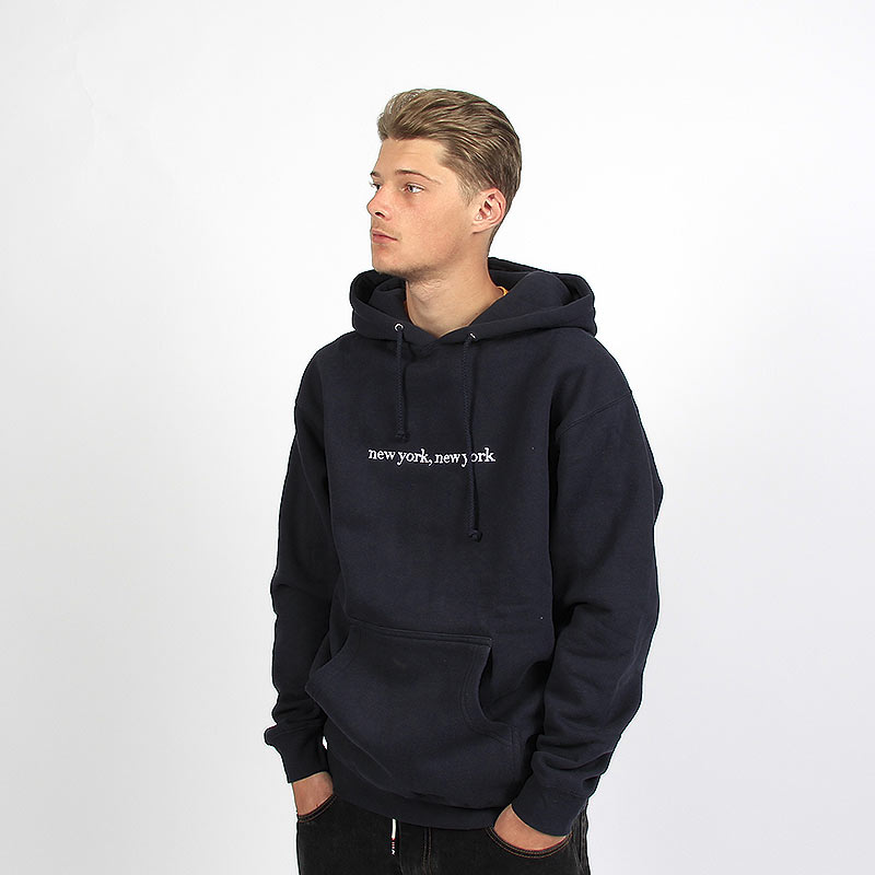 Hotel Blue Skateboards New York NY Hoodie Navy