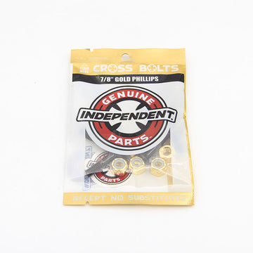 Independent Cross Bolts 7/8 Phillips Gold Black