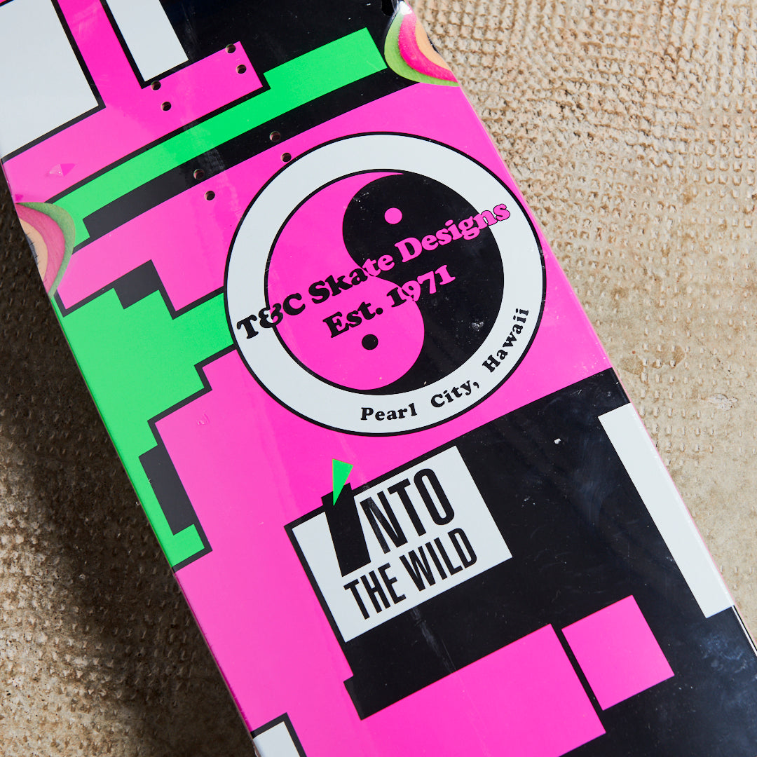 Into the wild skateboard T & C Deck
