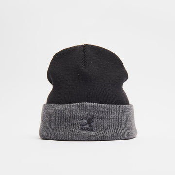 Kangol Acrylic Pull On Black/Dark Flannel