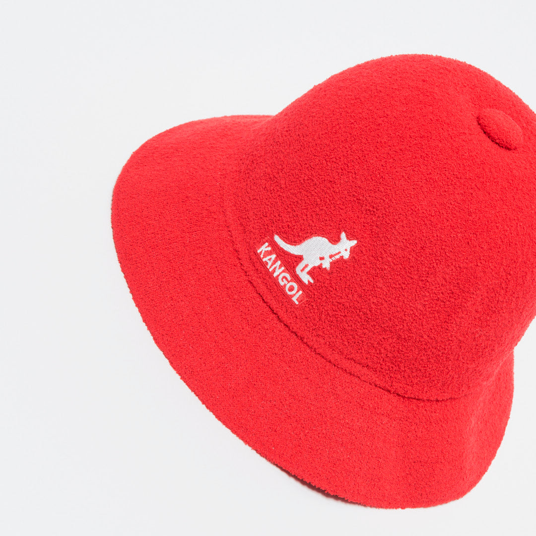 Kangol Big Logo Casual Hat (Scarlet)