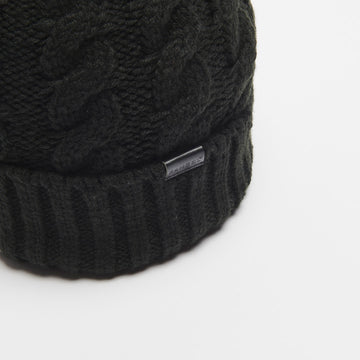 Kangol Cable Beanie Black