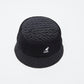 Kangol Dash Quilted Bin W/Earflaps - Black