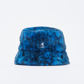 Kangol - Faux Fur Bucket (Blue Snake)