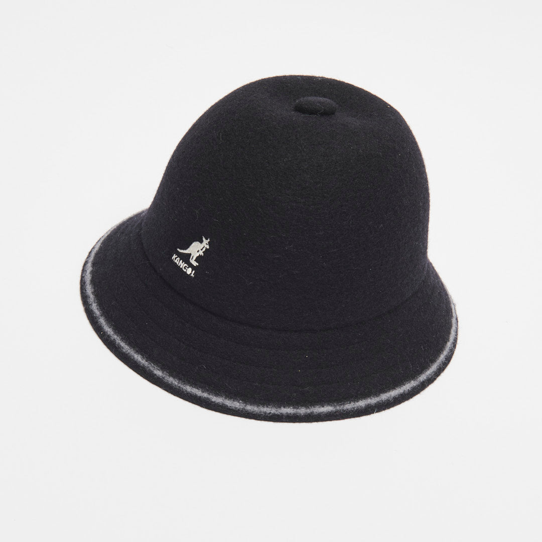 Kangol Stripe Casual Black/Off White