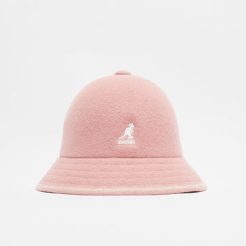 Kangol Stripe Casual Dusty Rose/Off White