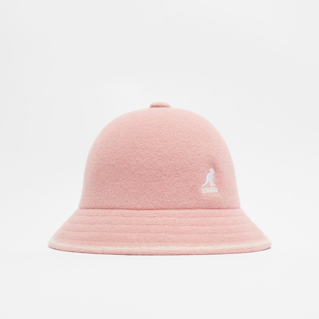 Kangol Stripe Casual Dusty Rose/Off White