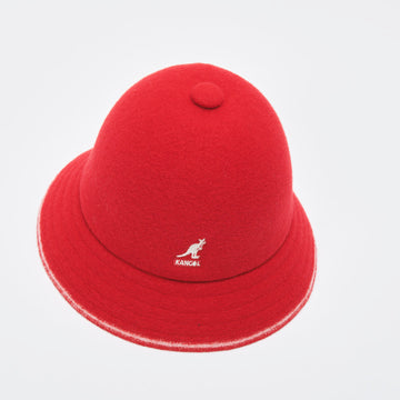 Kangol Stripe Casual Red/Off White
