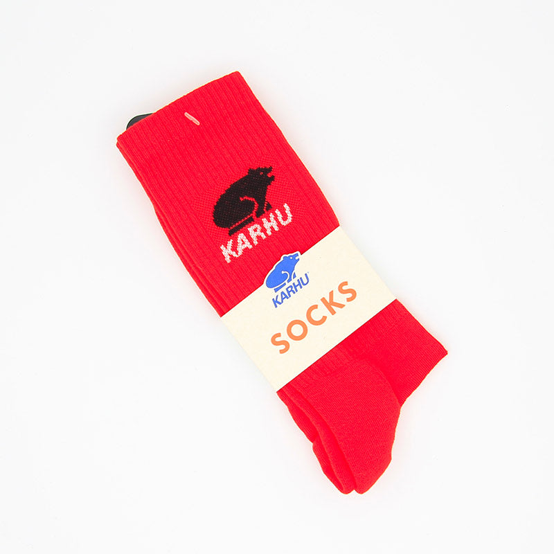 Karhu Classic Logo Socks Fiesta/Black
