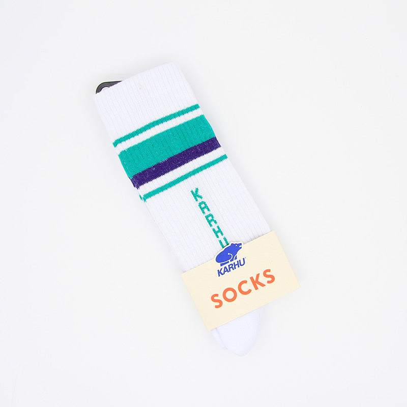 Karhu Tubular-87 Socks White/Ultramarine Green