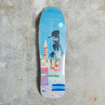 Krooked Skateboards - Ray Barbee (Natas Art) Blue - Deck