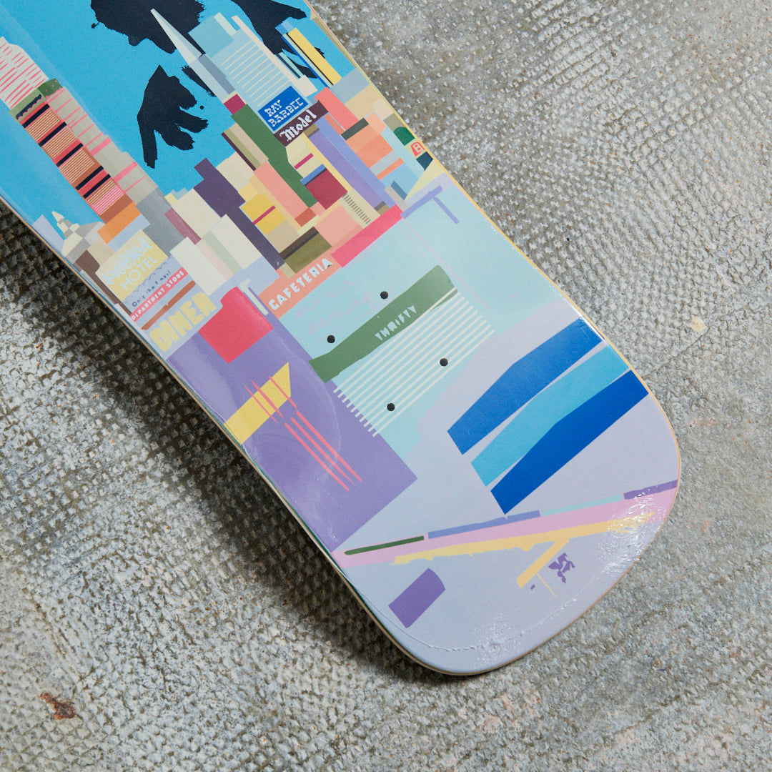 Krooked Skateboards - Ray Barbee (Natas Art) Blue - Deck