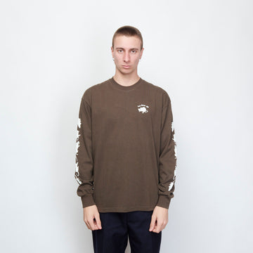 Last Resort AB - Rat Race LS Tee (Choc Brown)