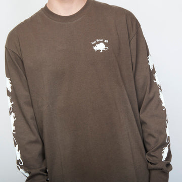 Last Resort AB - Rat Race LS Tee (Choc Brown)