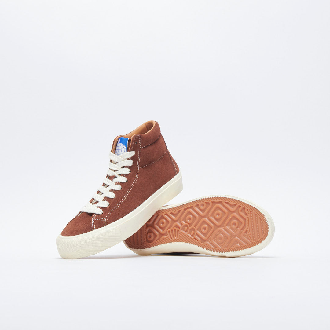 Last Resort AB - VM003 Suede Hi (Choc Brown/White)