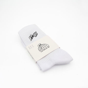 Last Resort AB Eye Socks (White)