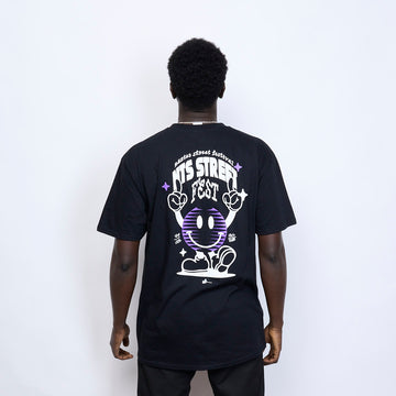 MILK x Nantes Street Fest Tee (Black/Purple/White)