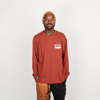 Manastash Hemp Tour L/S Tee - Brown