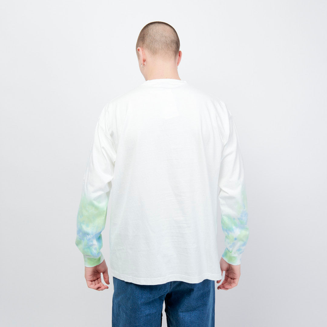 Manastash RE CTN Tie Dye LS Tee - White