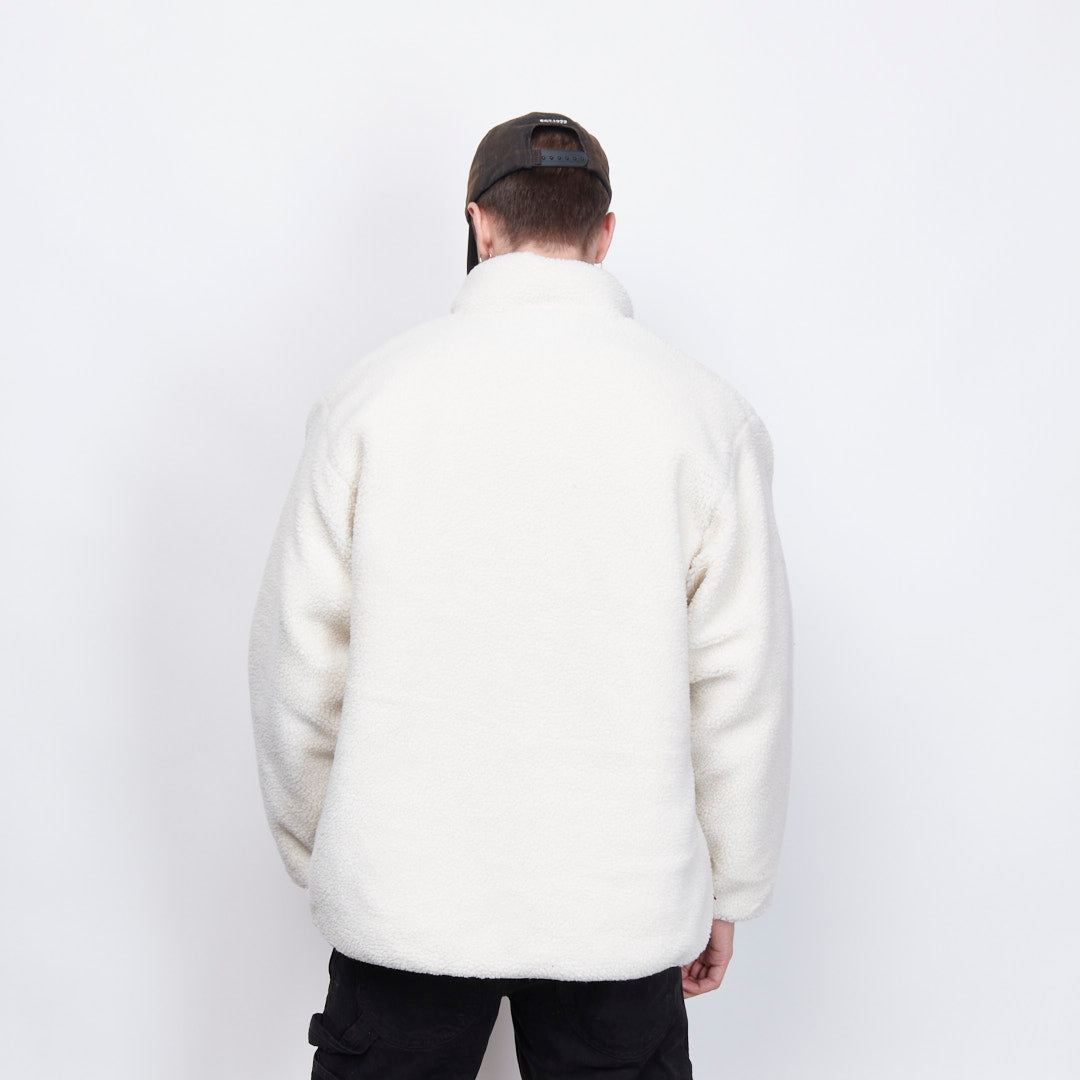 Manastash x Taion - Fleece Down Jacket (Natural/Navy)