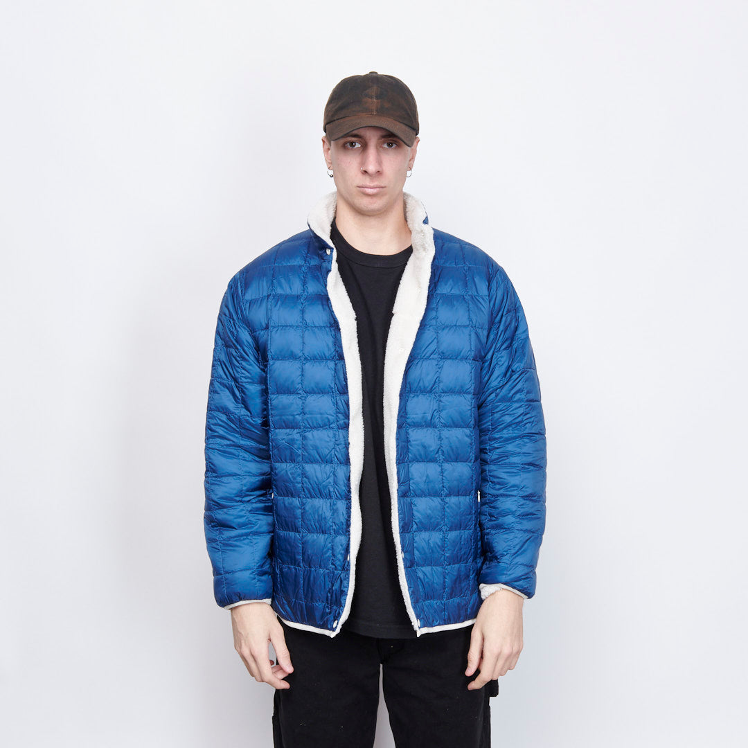 Manastash x Taion - Fleece Down Jacket (Natural/Navy)