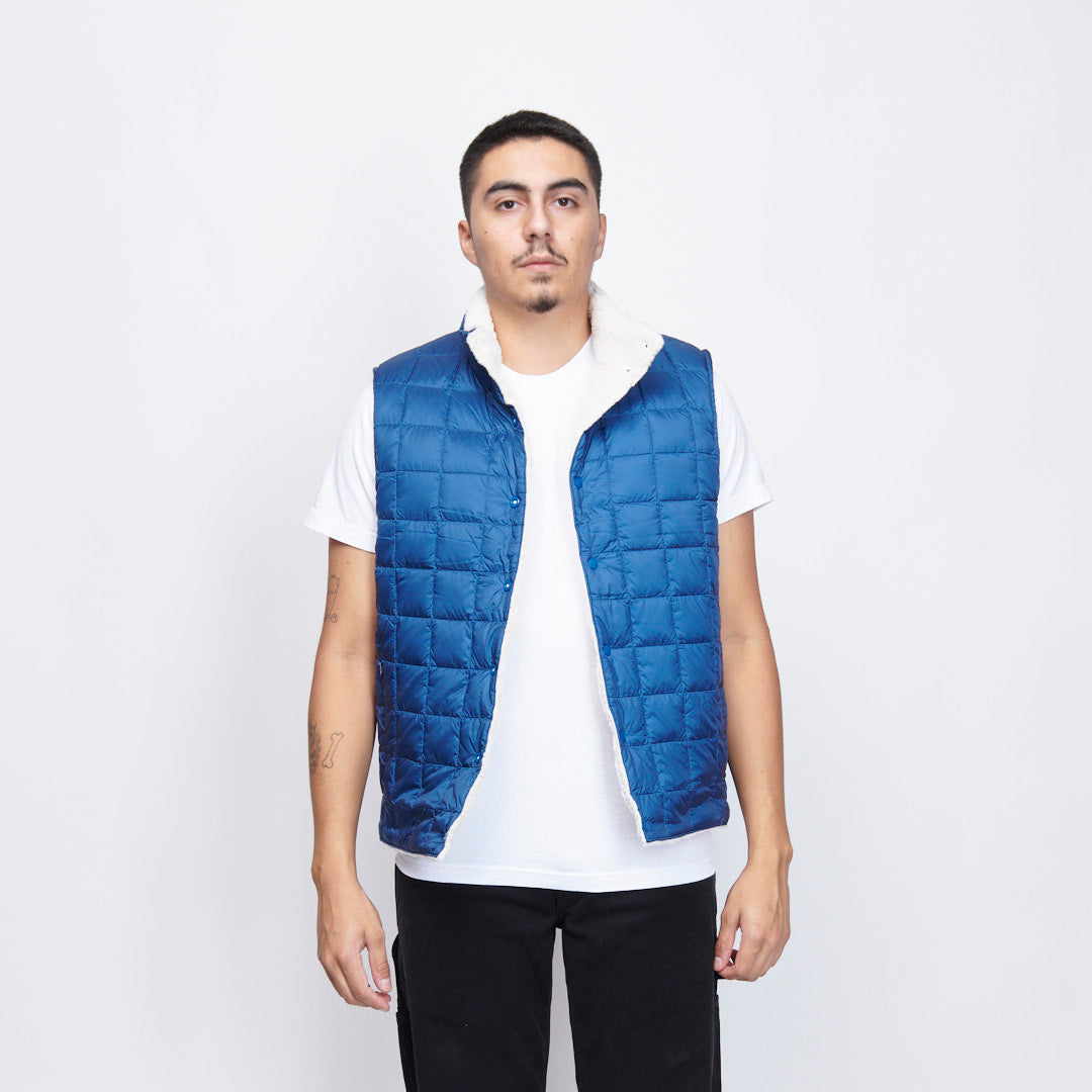 Manastash x Taion - 8 Way Down jacket (Natural/Navy)